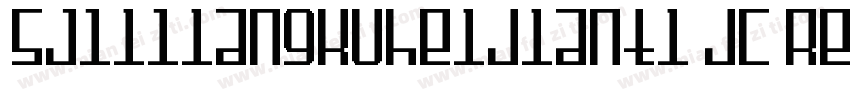 SJliliangkuheijianti jc Regular字体转换